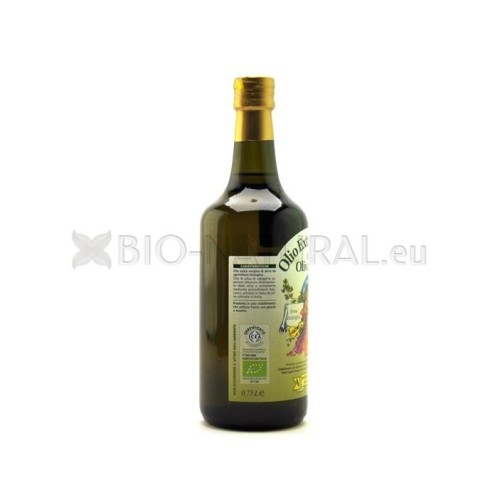 Cold obtained organic extra virgin olive oil
