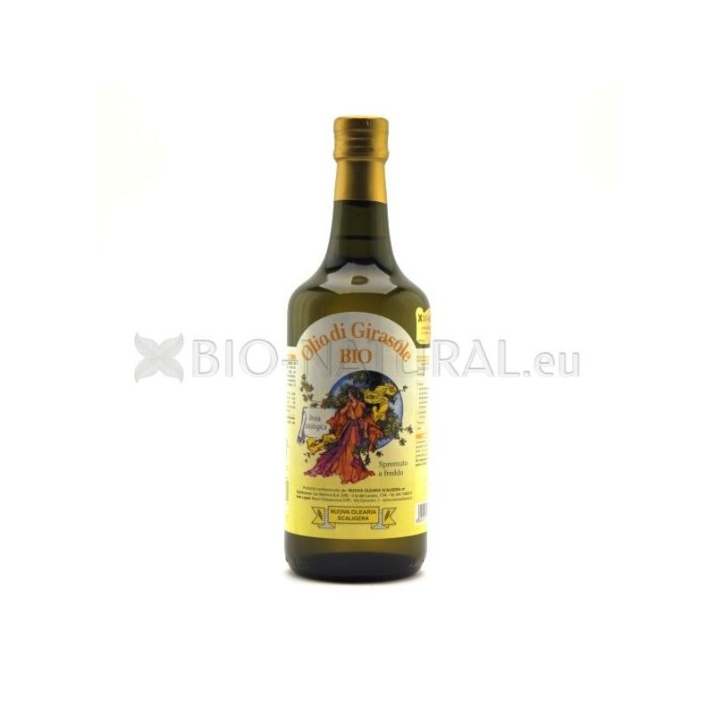 Bio-Kaltpress-Sonnenblumenöl 0,75L - Nuova Oleria
