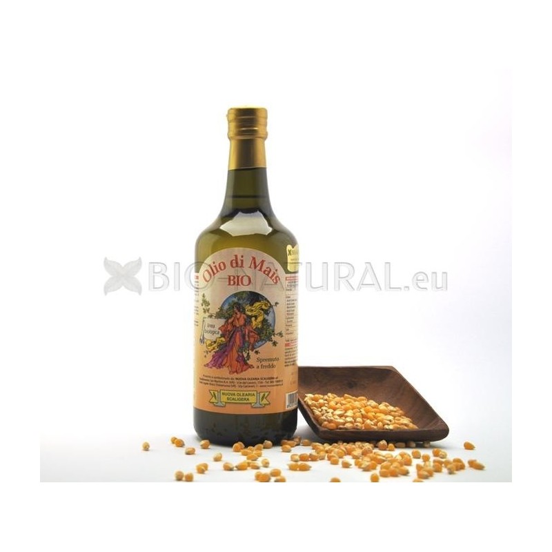 Olio di semi di mais bio 100% italiano - Nuova Olearia 0,75L