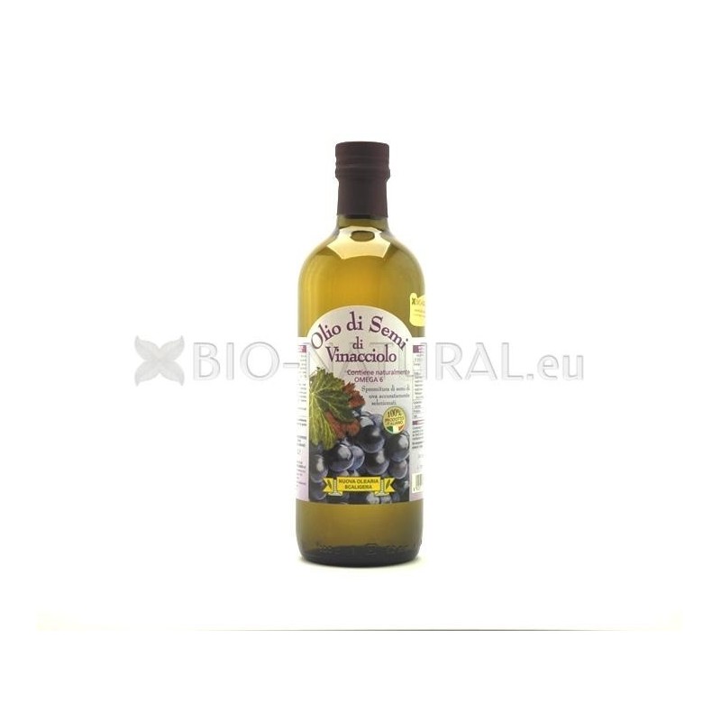 olio di semi di vinacciolo pressato a freddo nuova olearia 100% italia