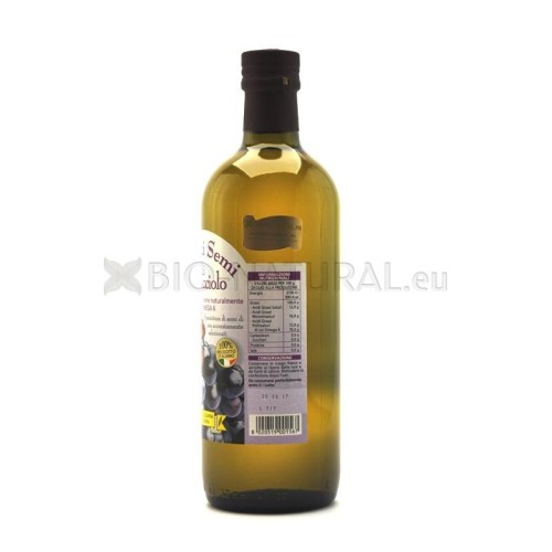 olio di semi di vinacciolo pressato a freddo nuova olearia 100% italia