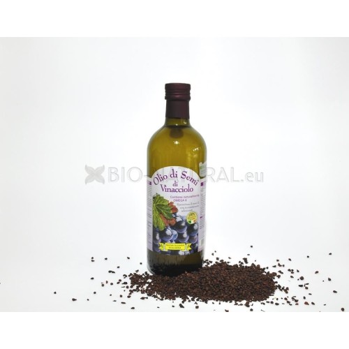 olio di semi di vinacciolo pressato a freddo nuova olearia 100% italia