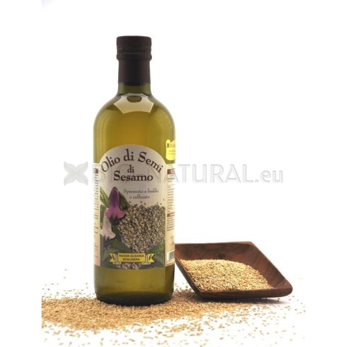Olio di semi di sesamo spremuto a freddo no OGM - Nuova Olearia