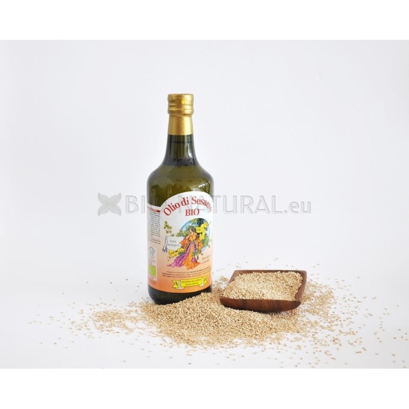 Organic Sesame Oil cold pressed - Nuova Olearia Scaligera