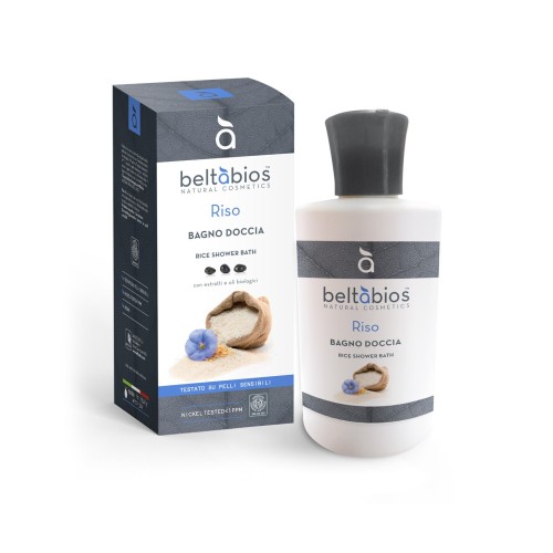bagno doccia vegano RISO BELTABIOS