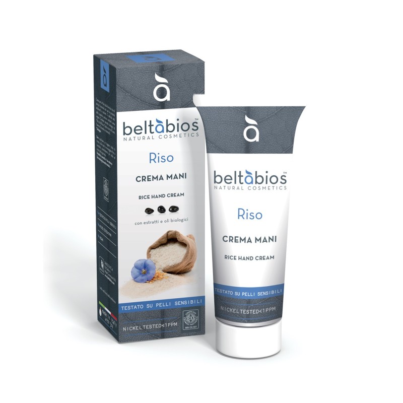 Crema Mani al Riso Beltàbios 100ml | Nutriente e Leggera