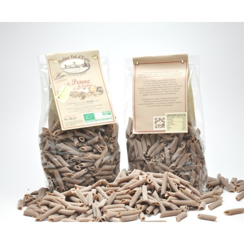 Bio-Toskanische Dinkel-Penne-Nudeln Mulino Val d'Orcia 500gr