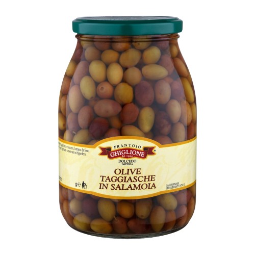 100% italienische Oliven in Taggiasca - 310gr - 1-5 kg ​​- Ghiglione