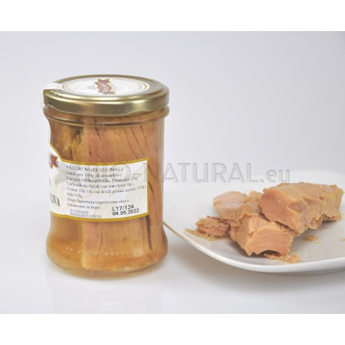 Tonno a filetti sott'olio d'oliva 300 gr e 540 gr