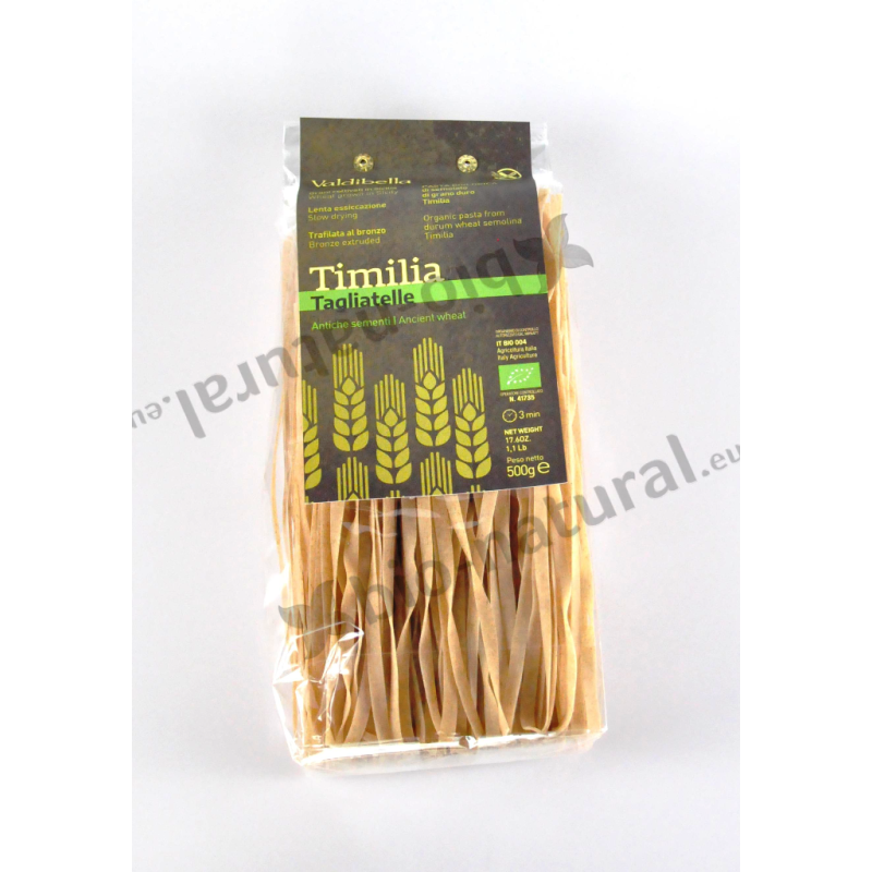 pasta TAGLIATELLE grano antico italiano TIMILIA BIO - VALDIBELLA 0,5Kg