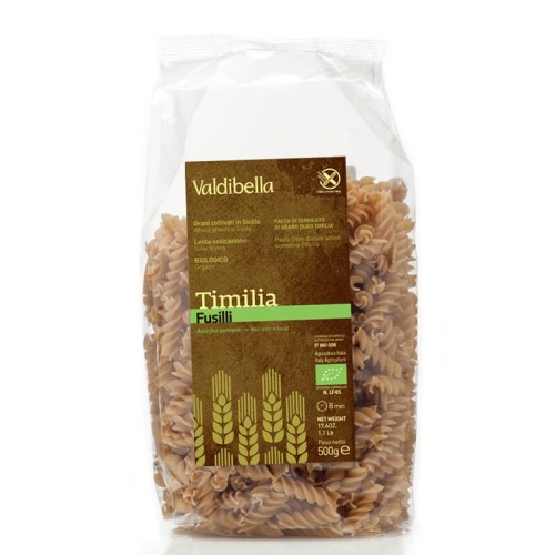 FUSILLI-Nudeln aus altem italienischen Weizen TIMILIA BIO - VALDIBELLA