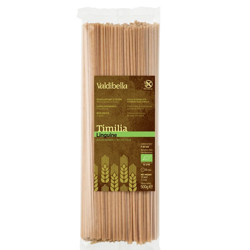 pasta LINGUINE grano antico italiano TIMILIA BIO - VALDIBELLA 0,5Kg