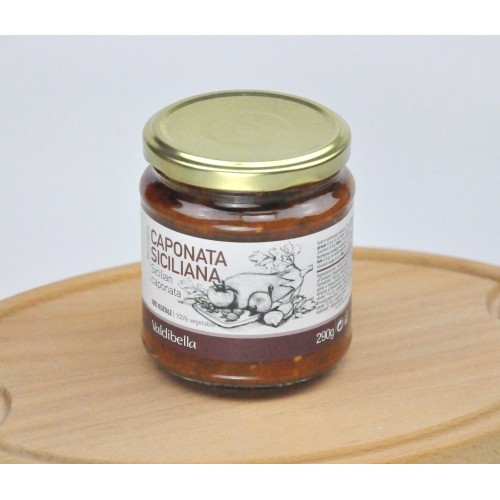 Sizilianische Caponata Bio 290gr - Valdibella