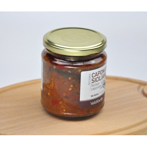 Caponata sicilienne bio 290 g - Valdibella