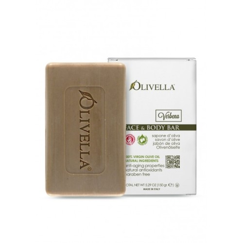 Verbena soap face and body in olive oil 150gr - Olivella