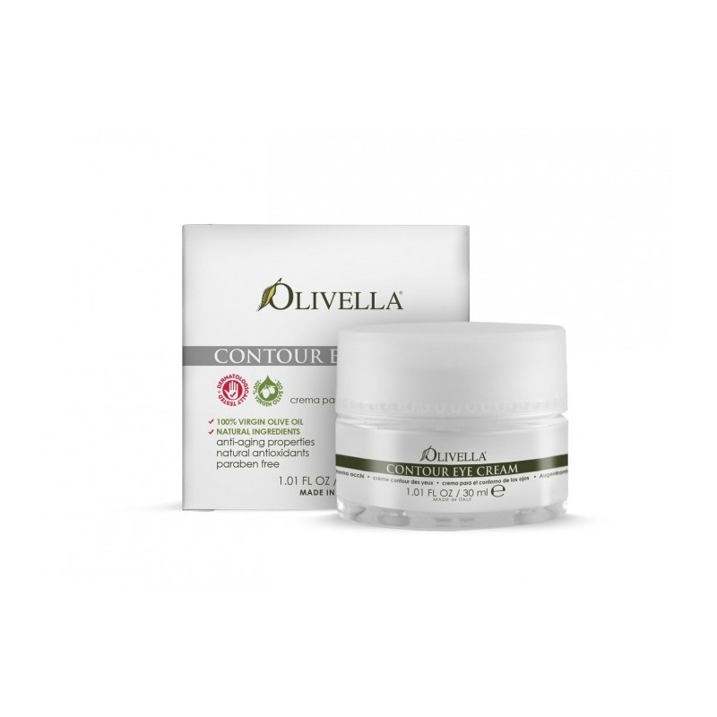 Eye contour cream Olive oil 30ml - Olivella