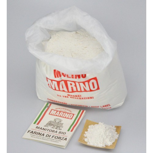 Farine de Force Type 0 Bio Manitoba Moulue sur Cylindres Mulino Marino