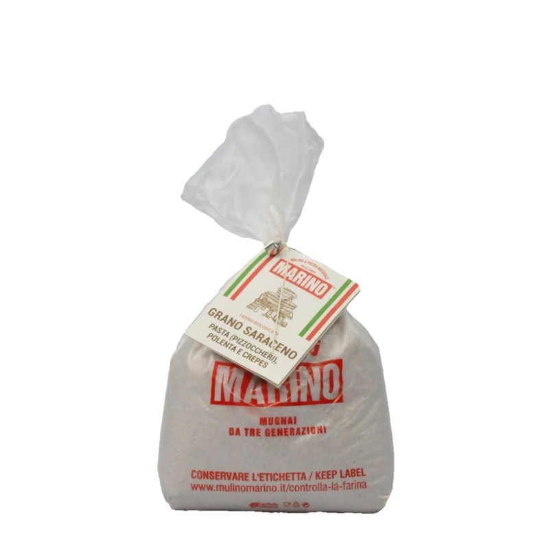 Italian stone-ground organic BUCKWHEAT flour - Mulino Marino