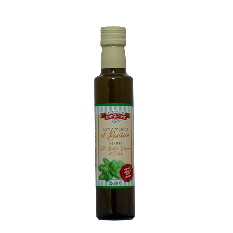 Basil sauce in 100% Italian extra virgin olive oil - Ghiglione