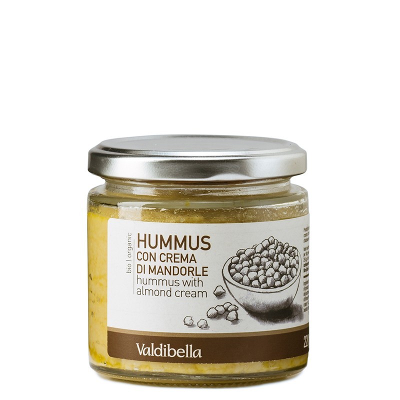 HUMMUS mit Mandelcreme 220 gr - Valdibella