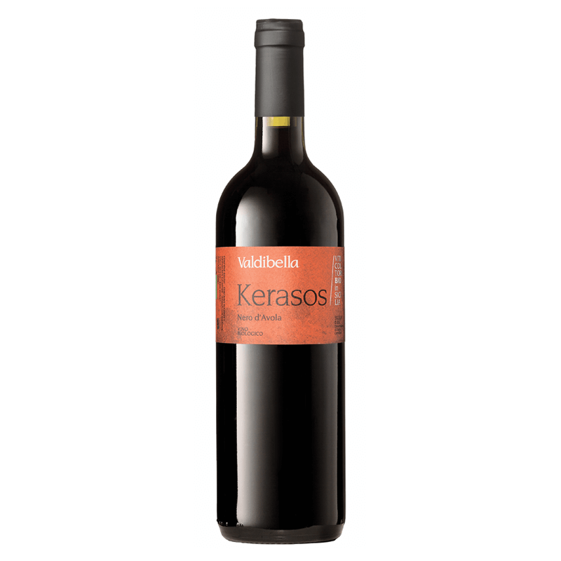 KERASOS organic Italian red wine 0.75 l - Valdibella