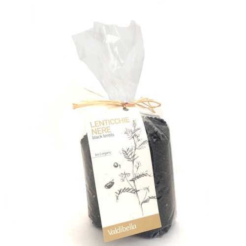 Bio schwarze Linsen Valdibella 500 gr