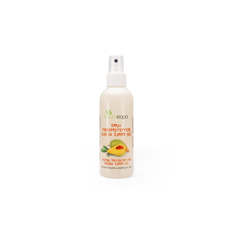 Bio Hitzeschutz Spray für Haare | Sapoteöl 150ml Naturaequa Bio Hitzeschutz Spray für Haare | Sapoteöl 150ml Naturaequa
