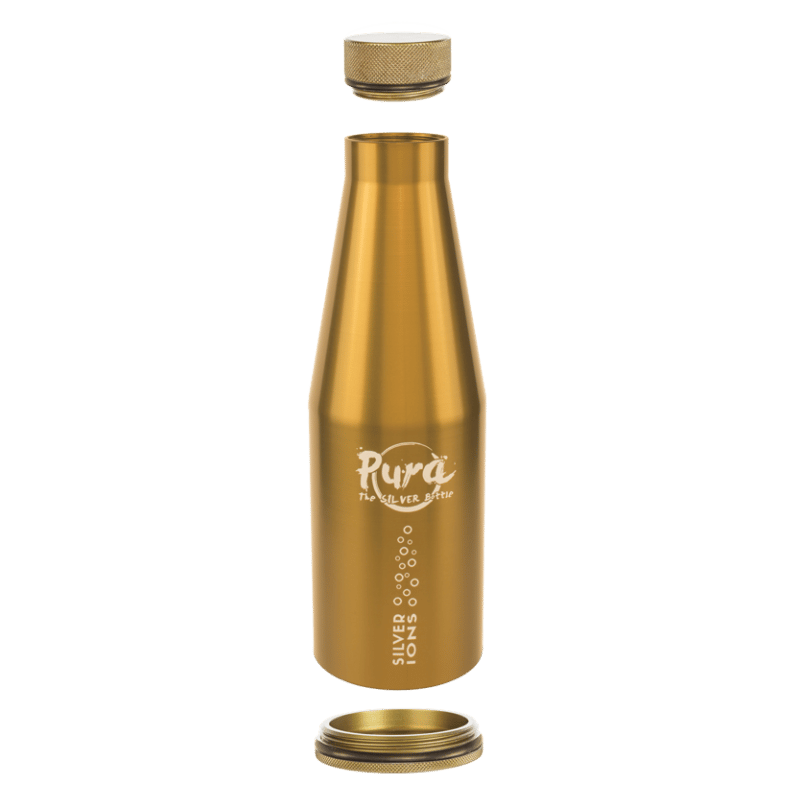 Nickelfreie, stoßfeste Reiseflasche