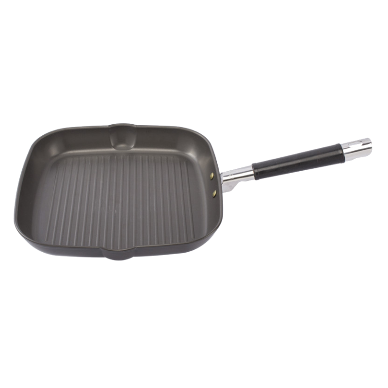 Poêle à griller pour plaques à induction, sans nickel, hypoallergéniqu
