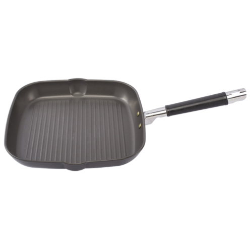 Induktionsgrillpfanne 28cm - nickelfrei - hypoallergen