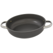 Pan with 2 handles for induction cookers, nickel free, hypoallergenic