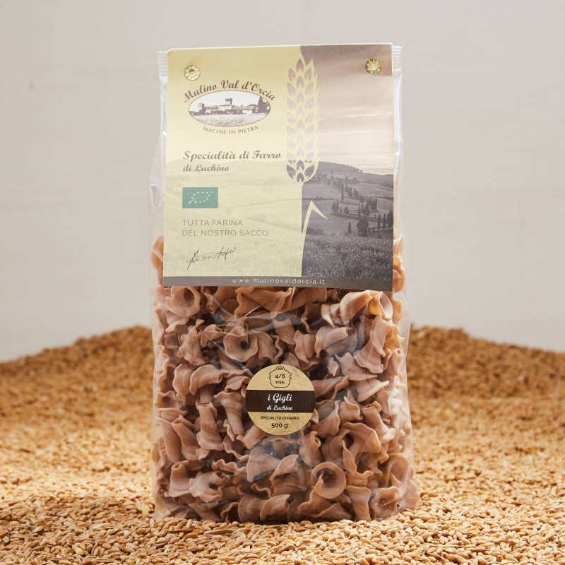 GIGLI de Farro Entier Biologique - Mulino Val d'Orcia Toscane 500gr
