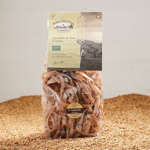TAGLIATELLE de Farro Entier Biologique - Mulino Val d'Orcia Toscane