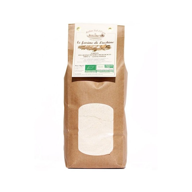 Flour Ancient Grains Organic Type 2 Tuscany Mulino Val d'Orcia