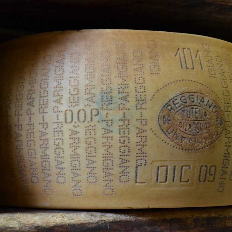 Parmigiano Reggiano "Rote Kühe Rasse Reggiana" 30 Monate