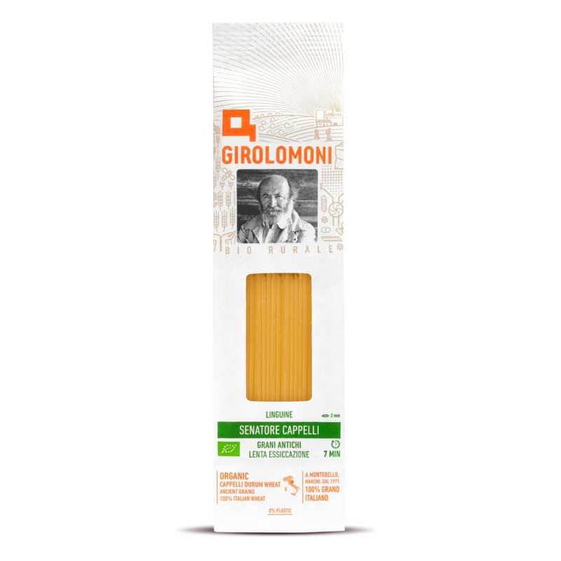 Italian pasta ORGANIC LINGUINE SENATORE CAPPELLI - Girolomoni - 500gr