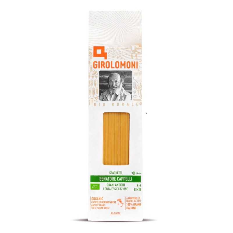 Italian pasta ORGANIC SPAGHETTI SENATORE CAPPELLI - Girolomoni - 500gr