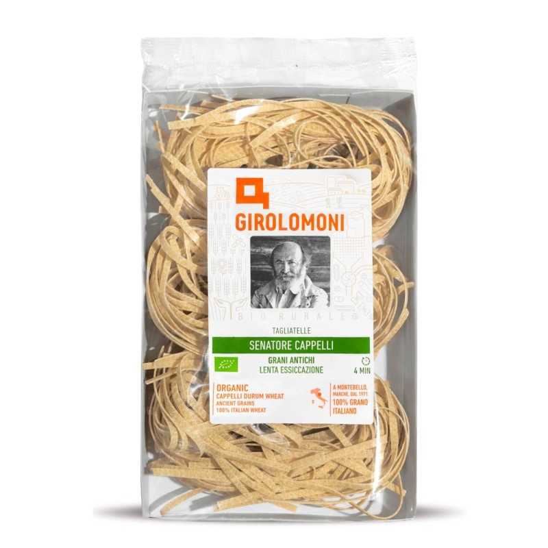 Italian pasta ORGANIC TAGLIATELLE SENATORE CAPPELLI - 250gr Girolomoni