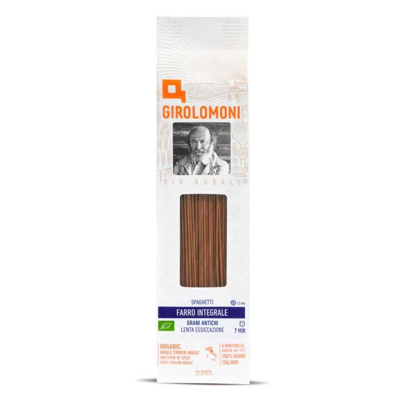 Italienische Pasta BIO-VOLLKORN-DINKEL SPAGHETTI - Girolomoni - 500gr