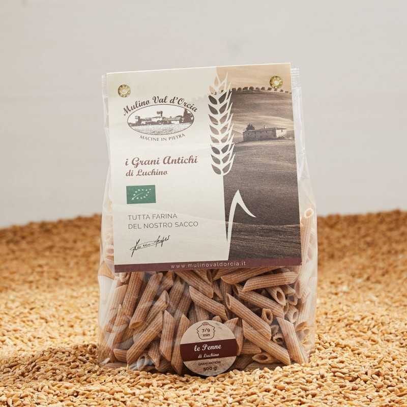 Pasta PENNE grano antico BIO Senatore Cappelli 0,5Kg Toscana