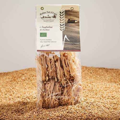 Pâtes TAGLIOLINI au blé italien ancien BIO Senatore Cappelli 0,5Kg