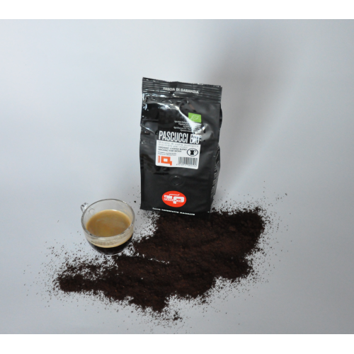 Caffè bio macinato moka 250gr Caffè Pascucci - Girolomoni