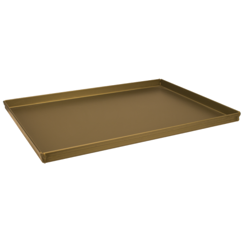Plaque de cuisson rectangulaire en métal-céramique - sans nickel et sa