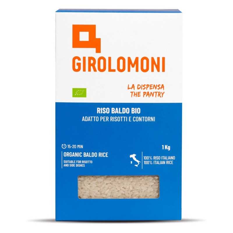 BALDO 100 % italienischer Bio-Reis – Girolomoni – 1 kg