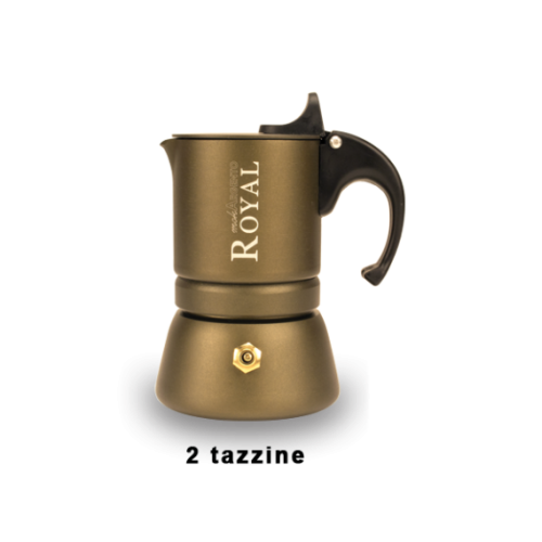 Cafetière métalcéramique avec ions d'argent, sans nickel, hypoallergén