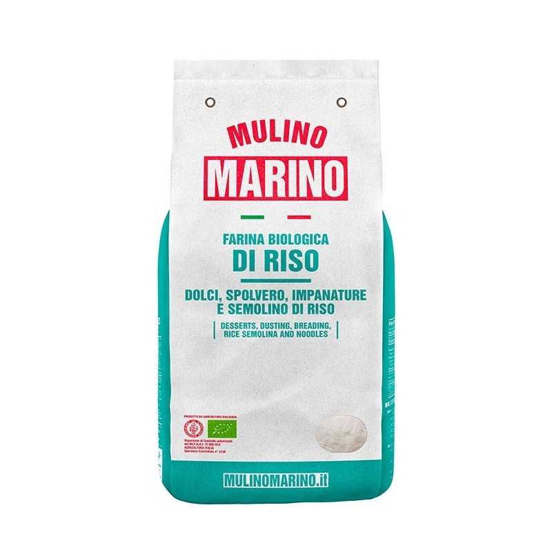 Bio-Reismehl aus Italien, gemahlen mit Naturstein - Mulino Marino