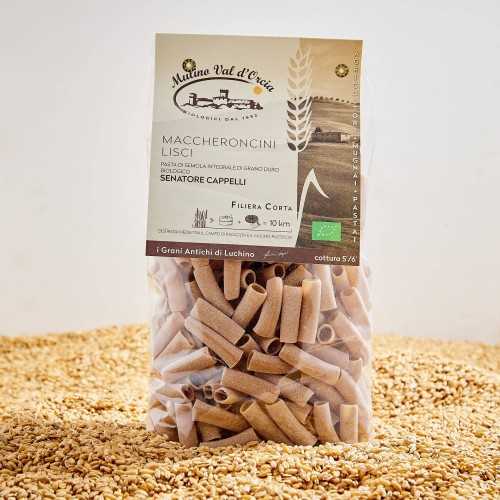 Pasta MACCHERONCINI grano antico BIO Senatore Cappelli 0,5Kg Toscana