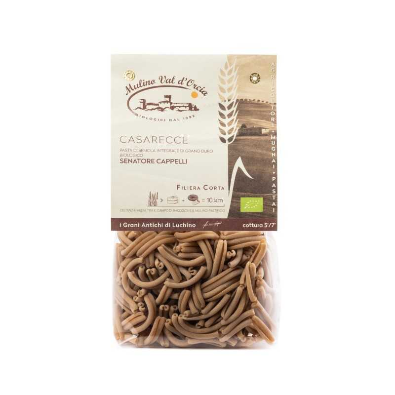 Italienische Pasta CASERECCE Bio-Urweizen Senatore Cappelli 0,5 kg