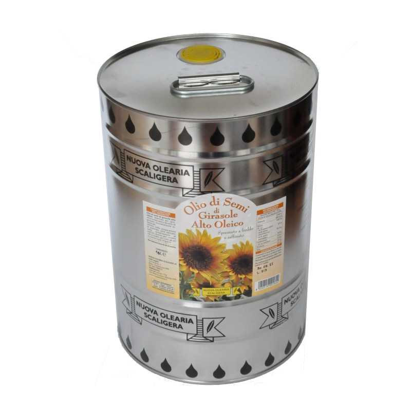 Olio di semi di GIRASOLE alto oleico pressato a freddo - Nuova Olearia Olio di semi di GIRASOLE alto oleico pressato a freddo - Nuova Olearia