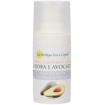 Crème Contour des Yeux Jojoba & Avocat 15 ml | La Bottega Eco&Logica